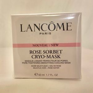 Lancôme ROSE SORBET CRYO-MASK, NIB $40